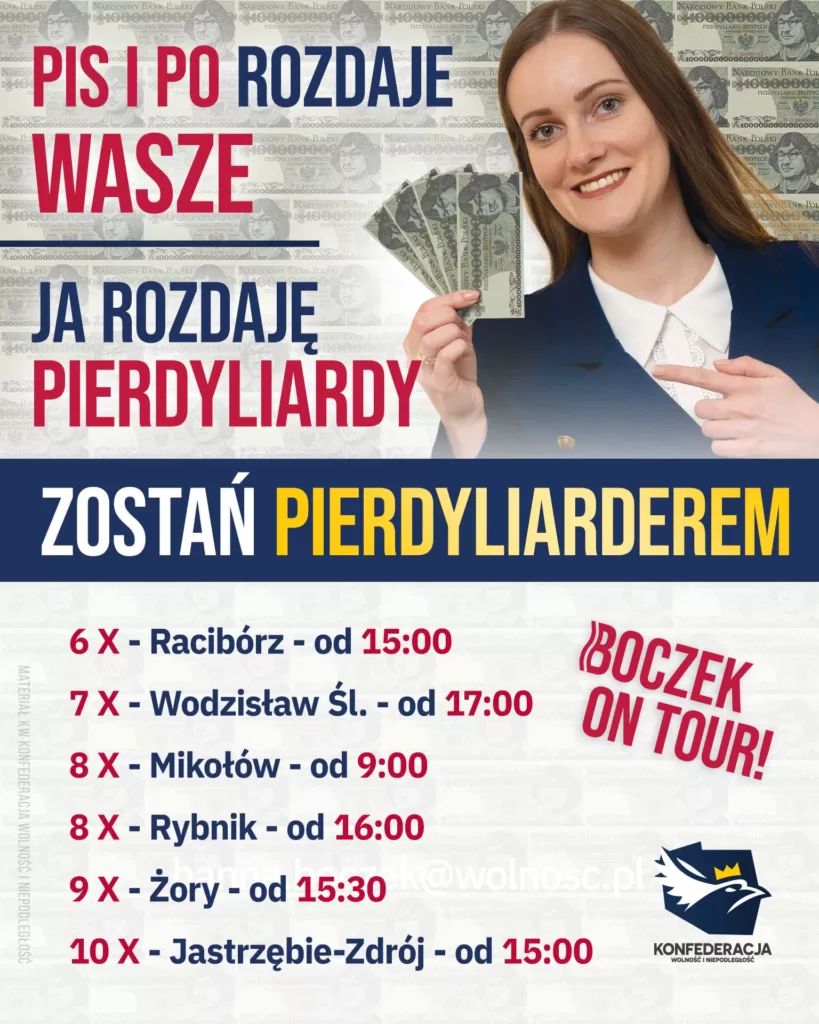 Pierdyliardy Hanna Boczek Wybieram Boczek