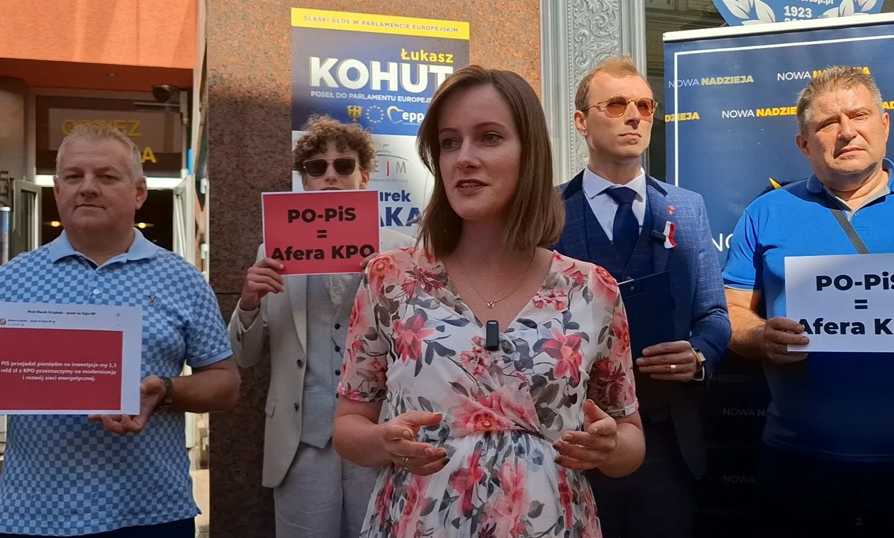 Konferencja Prasowa w Rybniku o PO-PiS=AferaKPO